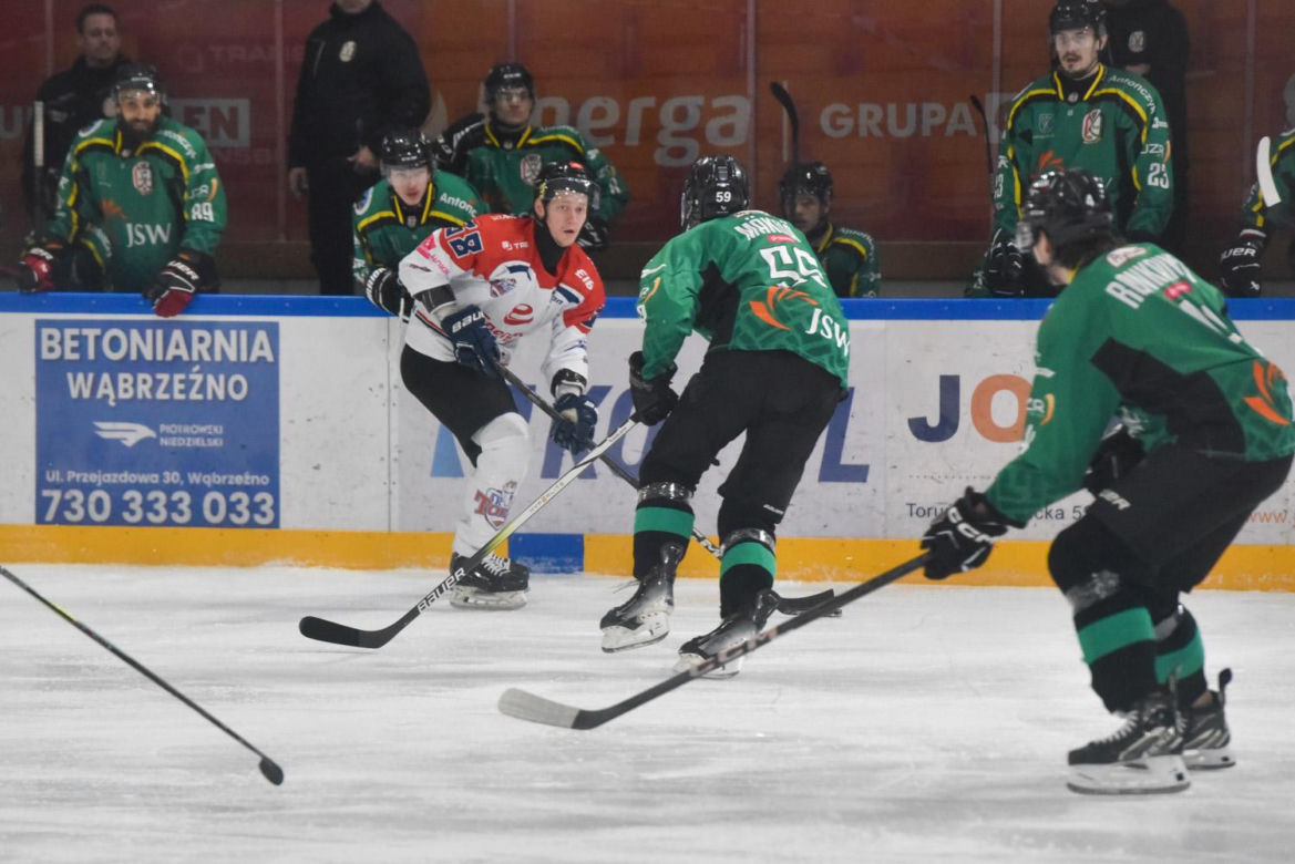 KH Energa Toruń - JKH GKS Jastrzębie 3:5, zdjęcia kibiców i zawodników z meczu nr 6