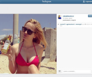Michalina Robakiewicz na Instagramie