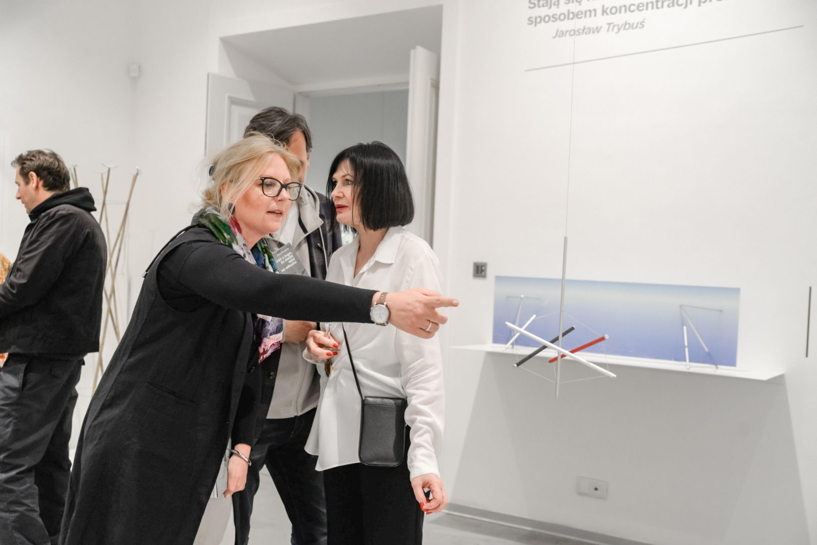 Wernisaż wystawy Jerzego Porębskiego „I cóż z tego, że świat wisi na włosku?”