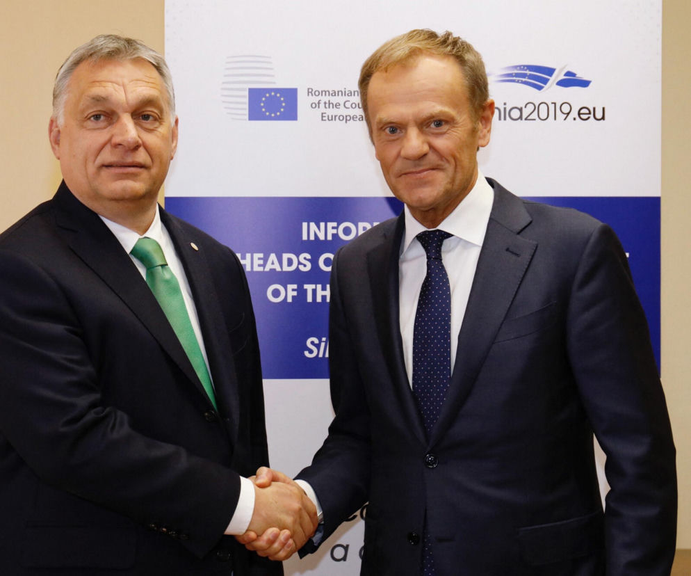 Orban, Tusk