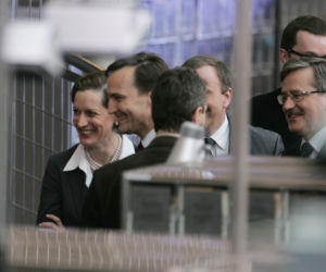 Anne Applebaum i Radosław Sikorski