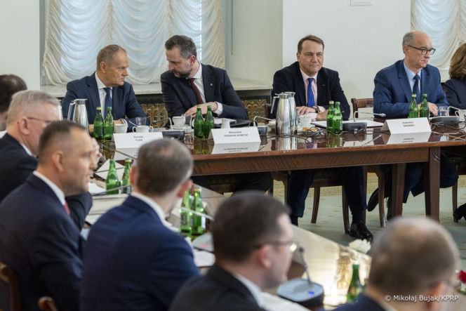 Politycy zjechali do Pałacu Prezydenckiego na Radę Bezpieczeństwa Narodowego