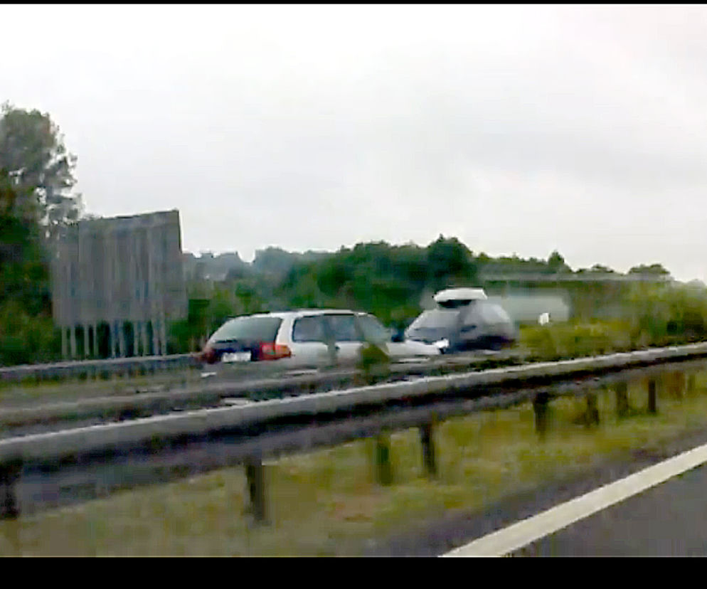 Pędziła pod prąd autostradą 