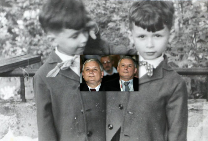 Lech i Jarosław Kaczyńscy