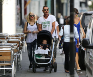 Gwen Stefani z rodziną na lodach