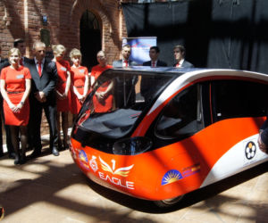 Eagle One - solarny bolid studentów z Łodzi