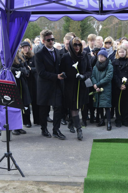 Pogrzeb Pawła Królikowskiego Powązki Wojskowe 