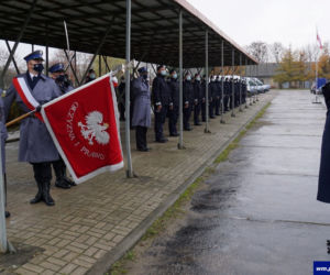 Nowi policjanci na Warmii i Mazurach. Ślubowało 45 funkcjonariuszy [ZDJĘCIA]