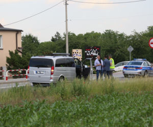 Kolizja z udziałem busa Służby Ochrony Państwa