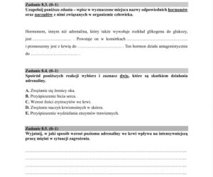 Matura próbna 2020 biologia, str.11