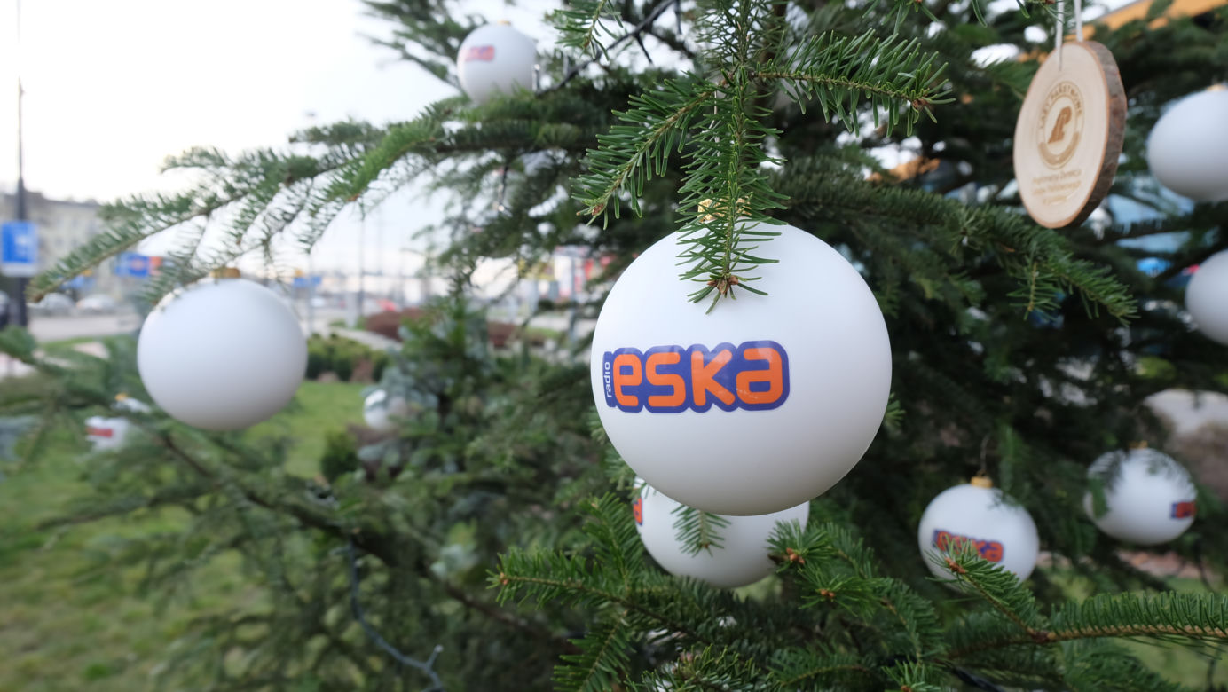 Eskowa choinka stanęła przez Aqua Lublin!