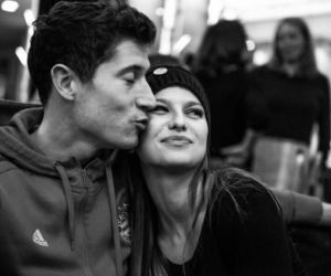 Robert Lewandowski i Anna Lewandowska