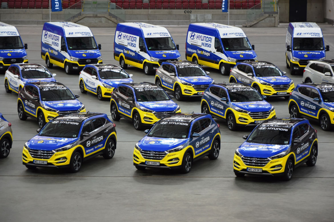 Hyundai wspiera 72. Tour de Pologne