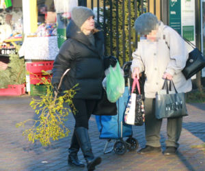 Małgorzata Tusk na przedświątecznych zakupach