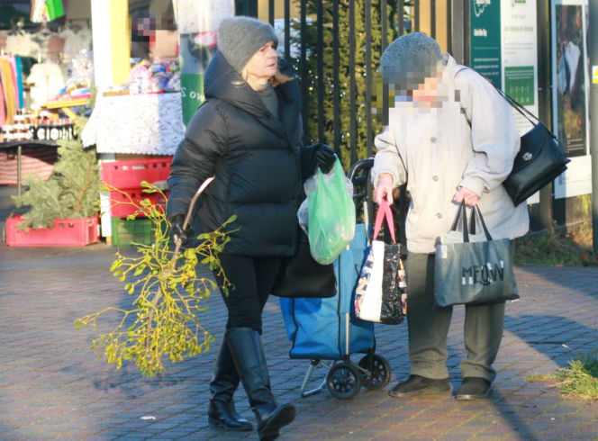 Małgorzata Tusk na przedświątecznych zakupach