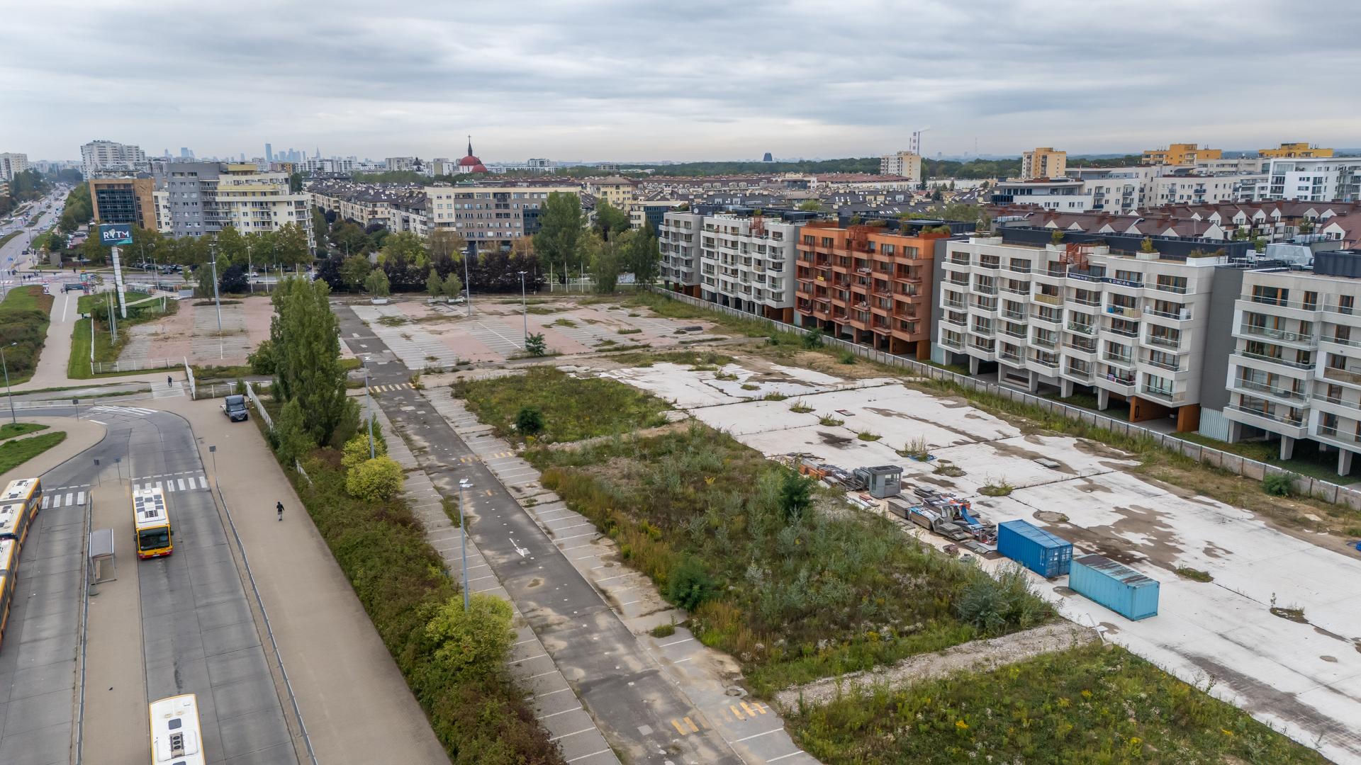 Działka pod osiedle Nowy Rytm Kabaty we wrześniu 2026 r.