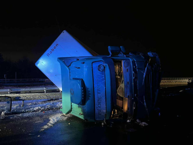 Zablokowana droga S7 w Skarżysku-Kamiennej