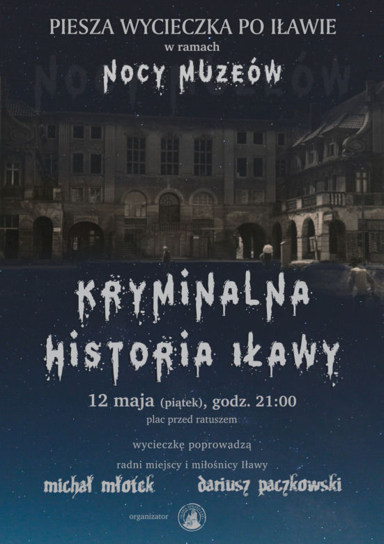 Noc muzeów Iława 2023 - plakaty
