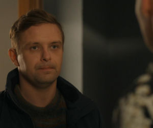 Barwy szczęścia odc. 3341. Darek Janicki (Andrzej Niemyt), Hubert (Marek Molak)