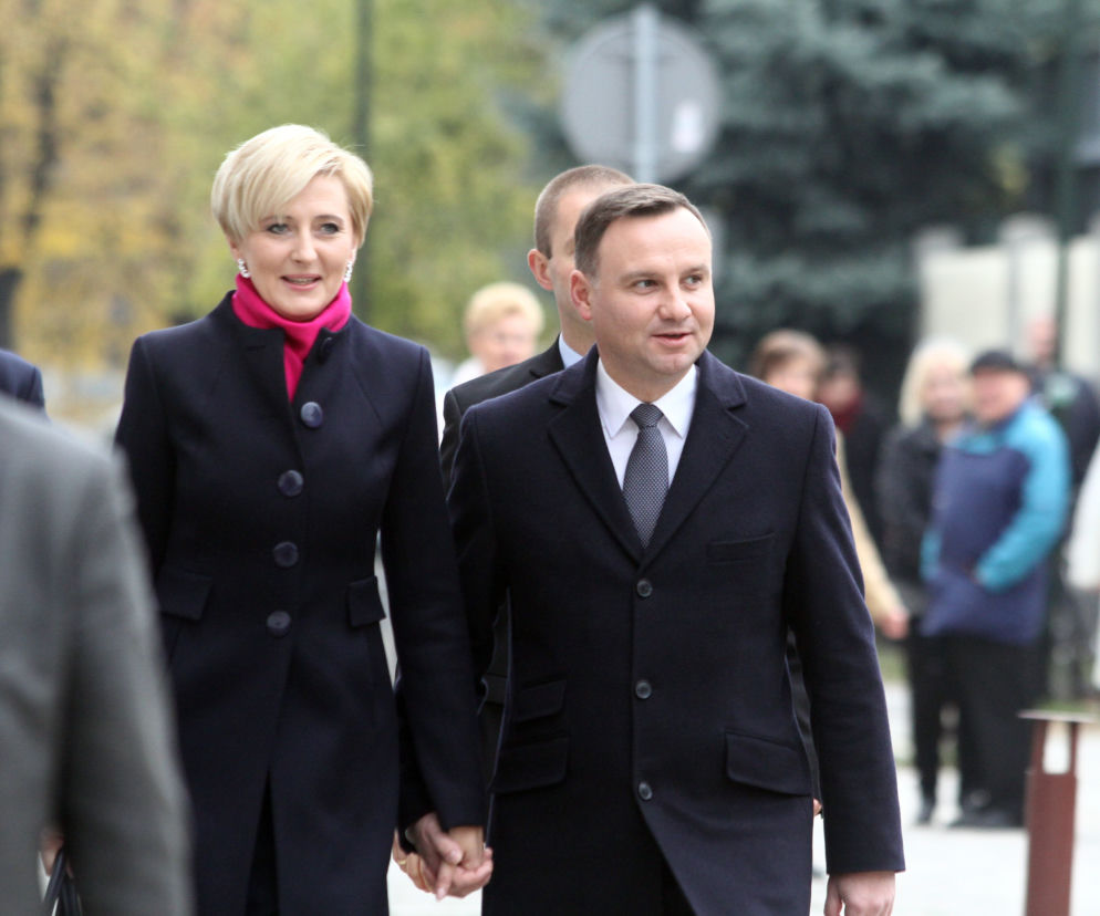 Andrzej Duda i Agata Duda. Taki styl ma para prezydencka