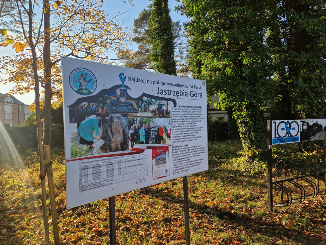 Niesamowite miejsce nad morzem. To najbardziej wysunięty na północ punkt Polski!
