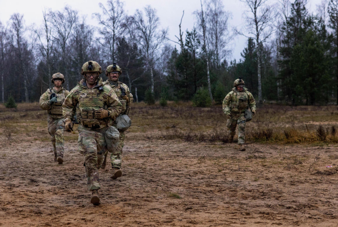 Ćwiczenia US Army na europejskich poligonach.