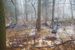 Wypadek śmigłowca pod Rzeszowem