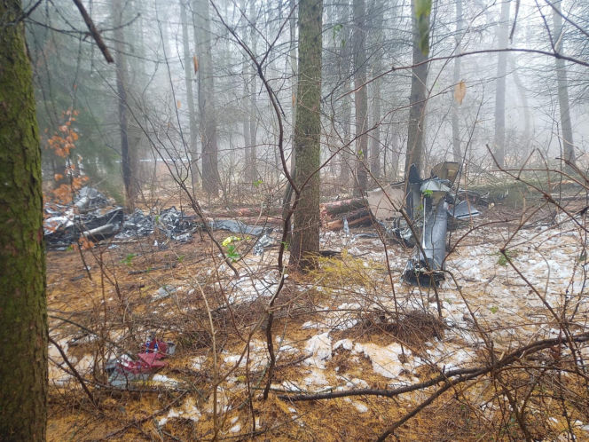 Wypadek śmigłowca pod Rzeszowem