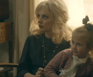 Stulecie Winnych 3 sezon odc. 33. Kasia (Weronika Humaj), jej córka Małgosia (Paulina Kinsner)