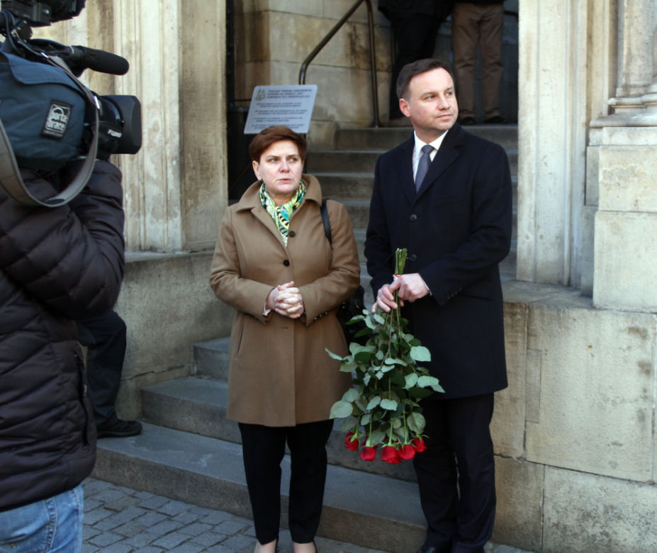 Marta zignorowała Dudę pod Wawelem 