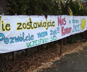 Rozpaczliwy apel opiekunów niepełnosprawnych
