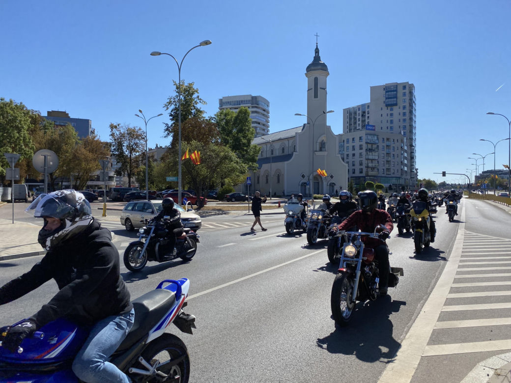 Setki motocyklistów przejechało przez centrum Białegostoku. Zobacz zdjęcia z Wielkiej Parady Motocyklowej [GALERIA]