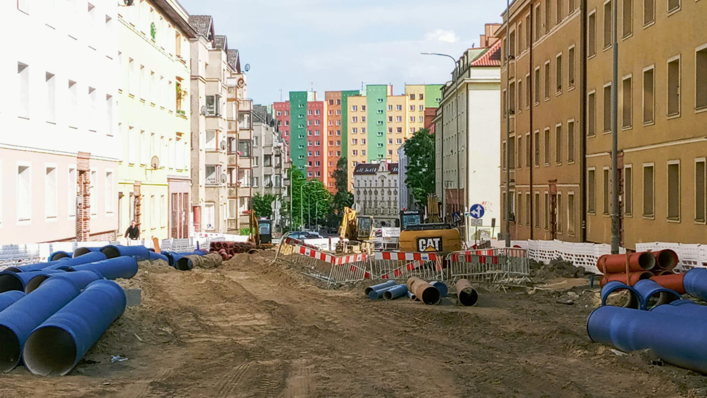 "Torowa rewolucja" w Szczecinie - czerwiec 2021