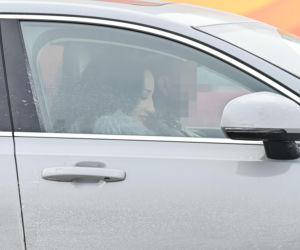 Justyna Steczkowska boso na śniegu