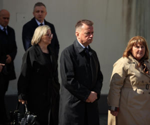 Ból, rozpacz, łzy. Poruszające sceny na pogrzebie Łukasza Litewki