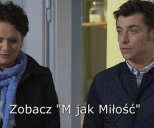 M jak miłość odcinek 1152, Marek (Kacper Kuszewski), Marysia (Małgorzata Pieńkowska)