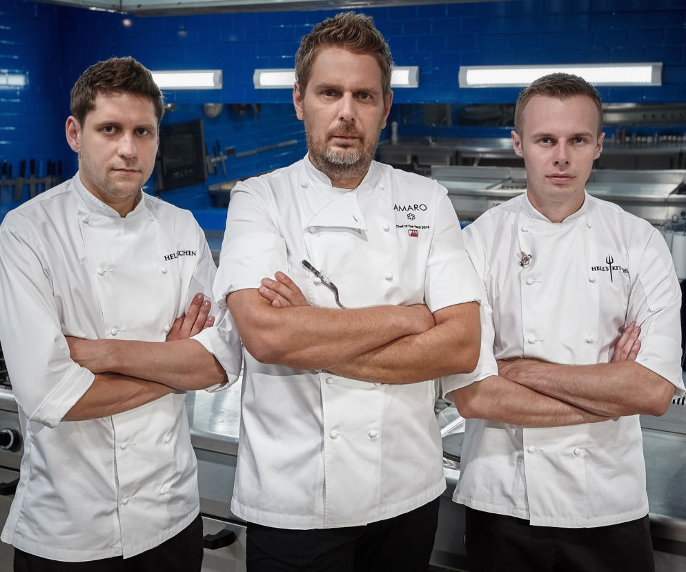 Hell's Kitchen 4: Wojciech Modest Amaro, Marcin Przybysz, Sebastian Olma