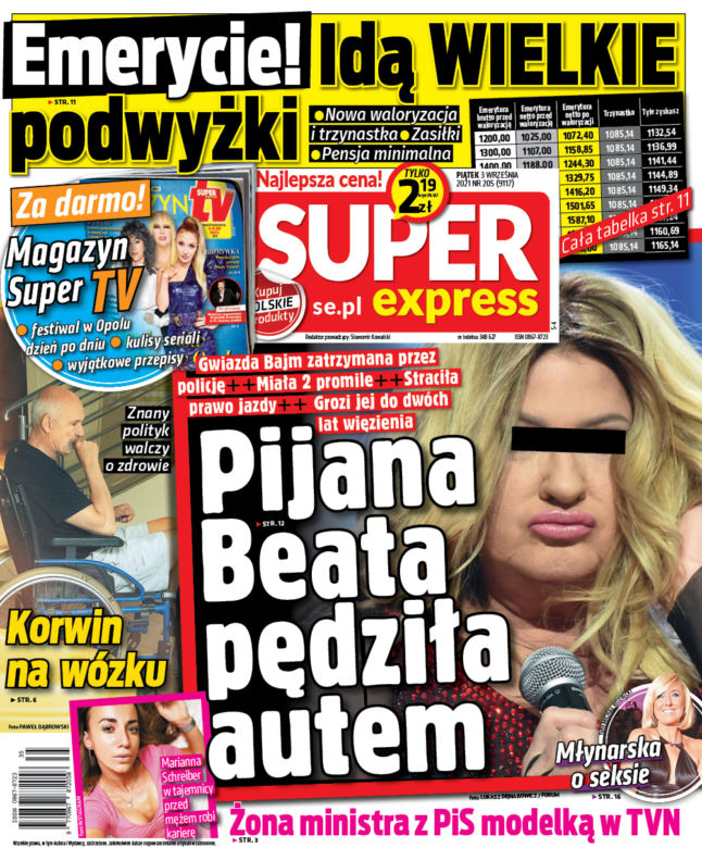 Sąd zabrał Kozidrak prawo jazdy na 5 lat, teraz musi jeździć taxi