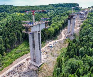 Budowa S19 - Babica Jawornik z najwyższą estakadą w Polsce