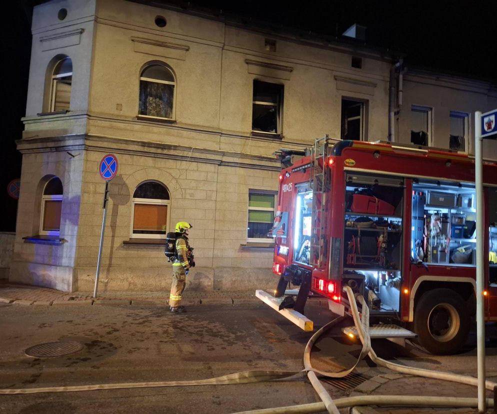 Kolejny pożar mieszkania w Kościanie. Jedna osoba w szpitalu