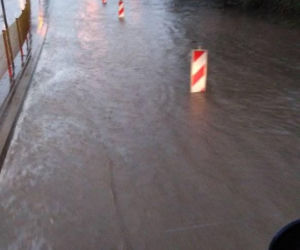 Białystok. Ulewa nad miastem 21.08.2019
