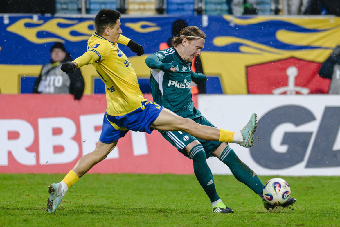 Arka Gdynia - Legia Warszawa: Zdjęcia z boiska