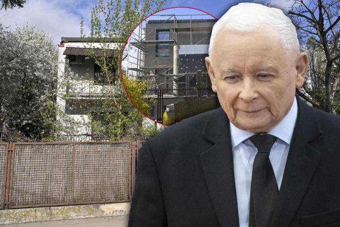 Tak zmienia się dom Jarosława Kaczyńskiego! Wymowne obrazki