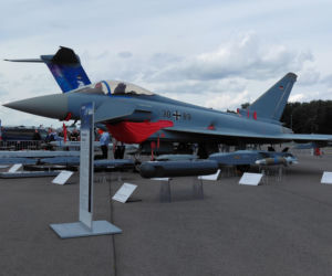 Niemiecki samolot Eurofighter Typhoon