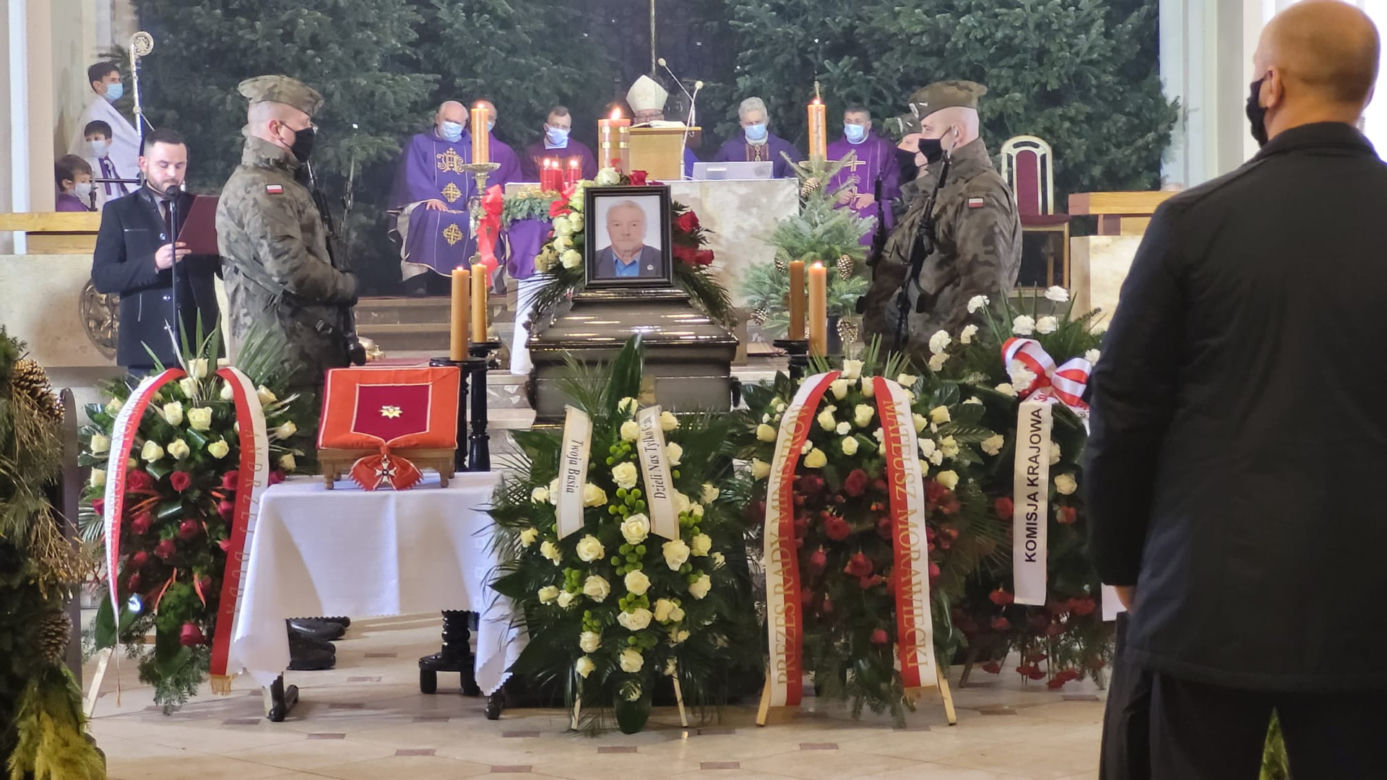 Pogrzeb Andrzeja Rozpłochowskiego w Katowicach