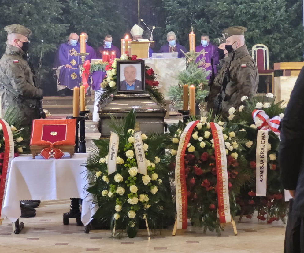 Pogrzeb Andrzeja Rozpłochowskiego w Katowicach