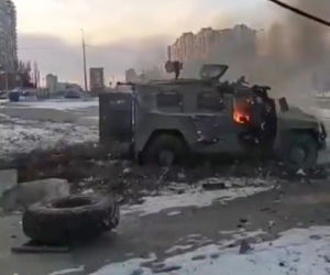 Ukraina. Charków pod ukraińską kontrolą. Siły Zbrojne Ukrainy likwidują wroga 