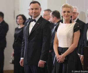 Andrzej Duda i Agata Duda