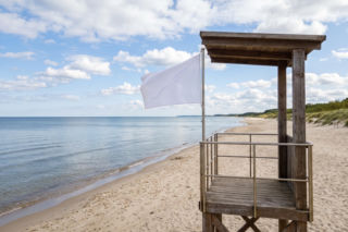 Sinice Sarbinowo. Czy w Sarbinowie można się kąpać 30.08? Flaga, warunki pogodowe