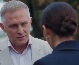 M jak miłość odc. 1914. Artur Rogowski (Robert Moskwa), Joanna (Dominika Sakowicz)